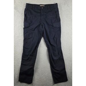 5.11 Tactical Pants Mens 34x34 (34x33) Blue Icon Cargo Ripstop Workwear Outdoor